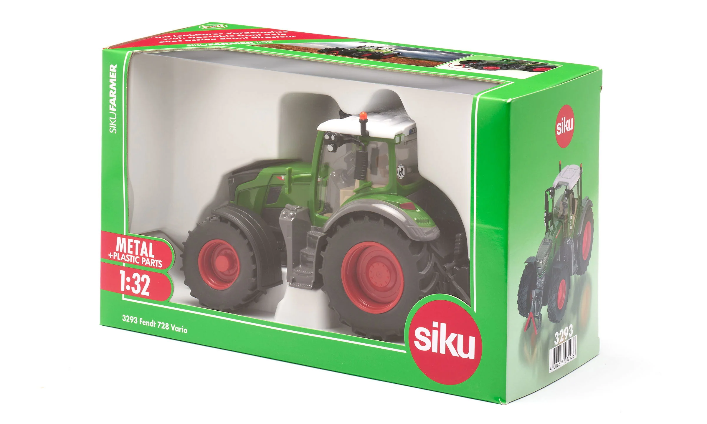 SIKU Fendt 728 Vario Trattore Giocattolo - 1:32 Scala - Image 6