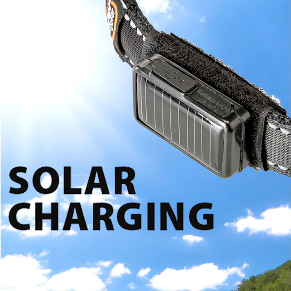 SOLAR NIGHT C - Collare riflettente e lampeggiante con ricarica solare/USB per cani - Image 8