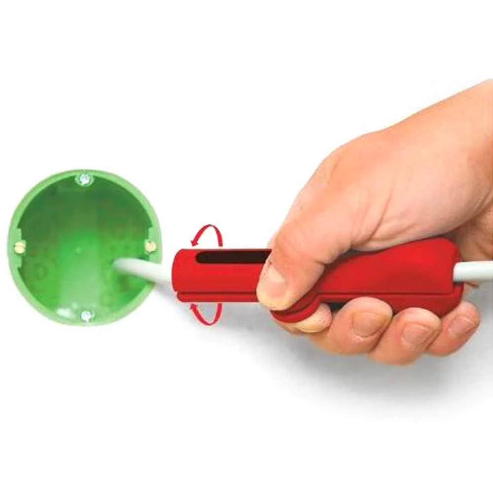 Spelacavi per Cavi Tondi 8-13mm – Strumento Ergonomico per Spelatura Precisa - Image 3
