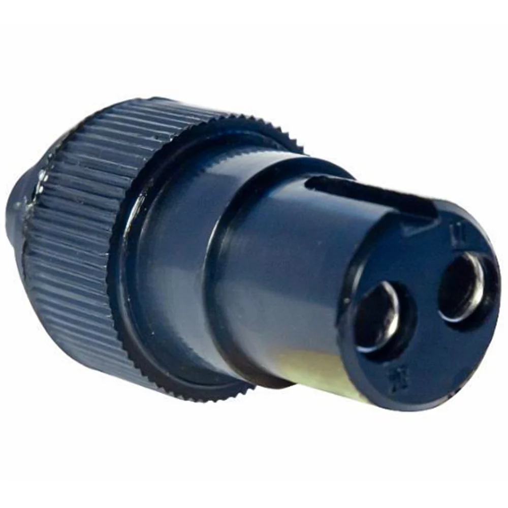 Spina 2 poli 12V in plastica