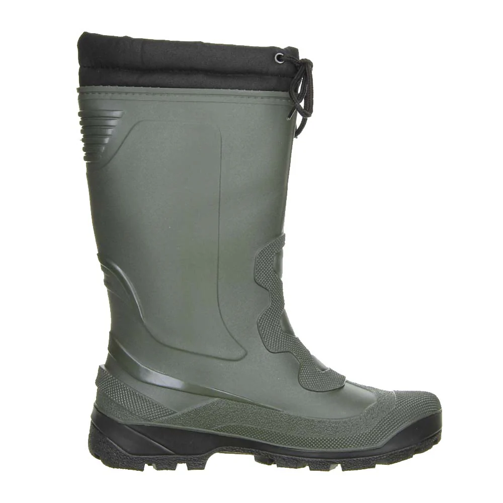Stivale PVC John foderato verde - Image 4