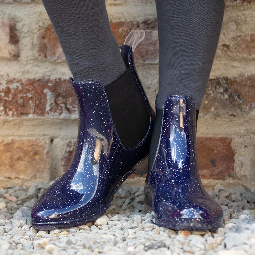 Stivaletto Jodhpur Sparkle, Blu Notte - Image 2