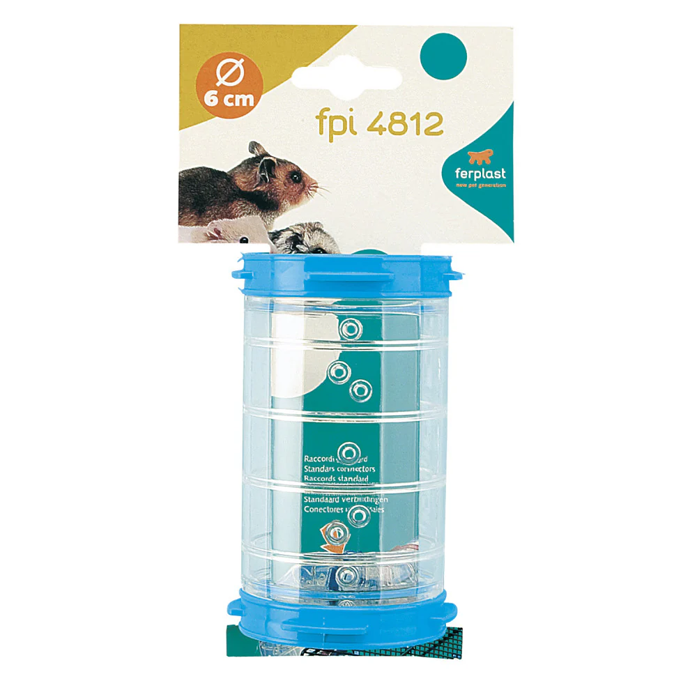 Tunnel per Criceti in Plastica Trasparente  FPI 4812