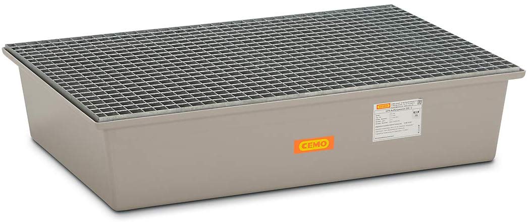 Vasca di raccolta 150L con griglia resistente