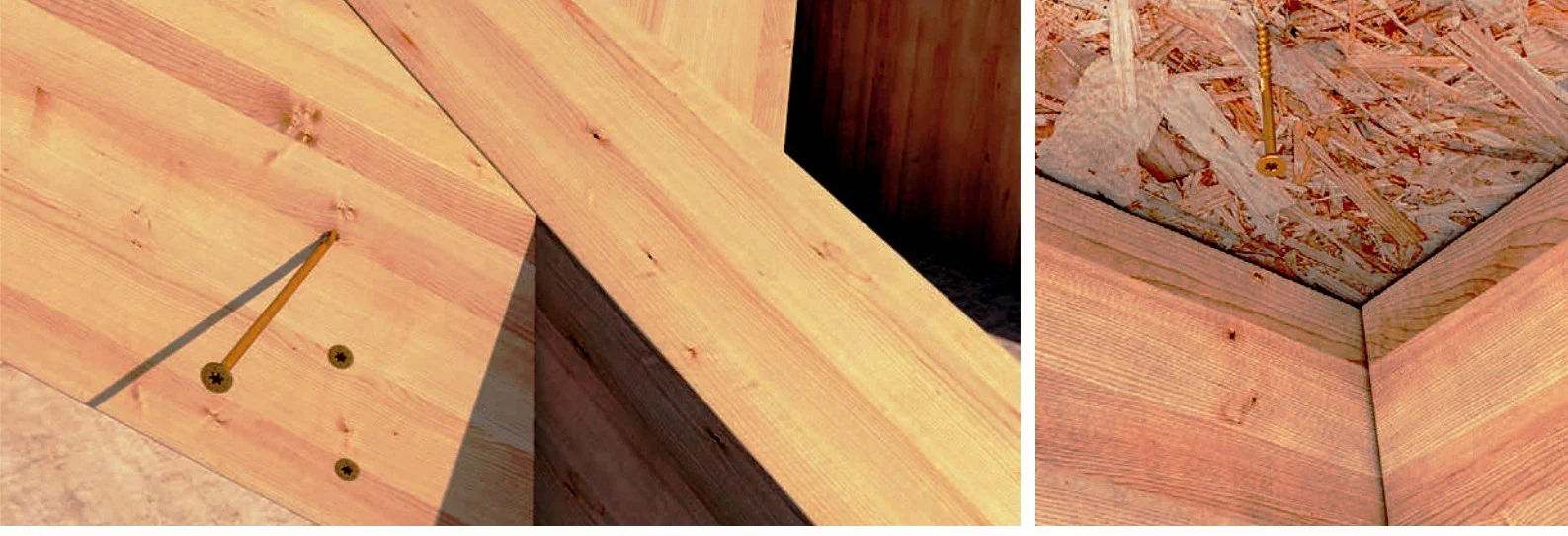 Vite per legno gialla SCH-H 4mm x 60mm 200pz - Image 4